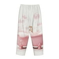 thumbnail image 5 of Haiem Cute Bathtub Women's Pajama Pants Ultra Lightweight Pjs Bottoms Sleepwear Bottom Pants With Pocket Drawstring-X-Large, 5 of 9