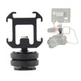 thumbnail image 2 of Visland Camera Hot Shoe Extension Bracket High Durability Metal Construction Simple Installation Wide Compatibility Camera Hot Shoe Mount Adapter, 2 of 8