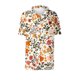 thumbnail image 2 of TaTaai Women's Lightweight Print Shirt Short Sleeve Collar Button Front Loose Fit Breathable Summer Chic Blouse Top Daily Office Wear Gift, 2 of 7