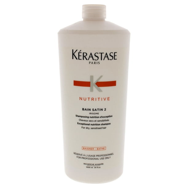 Rudyard Kipling effektiv Springe Kerastase Nutritive Bain Satin Shampoo 2 for Dry and Sensitized Hair (Size  : 34 oz / liter) - Walmart.com