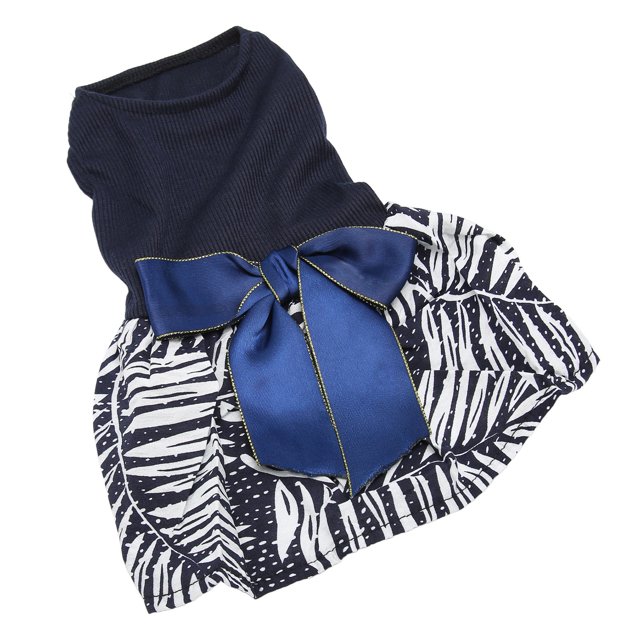 Dog Dress, Delicate Stitching Soft Breathable Dog Apparel Unique Pattern Beautiful Floral Polka Dot Print For Outdoor For Dogs XS,S,M,L