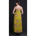 thumbnail image 3 of Bimba Robe Longue Chic à Imprimé Floral pour Femme, Style Bohème, Maxi d'Été, Tenue de Plage - Moyen, 3 of 6