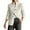 Beige, variant on HNMKIU Knit Sweater Coat Long Sleeve Open Front Cardigan Jacket Stand Collar Loose Fit Outerwear Fall Sweaters for Women Grey,XL