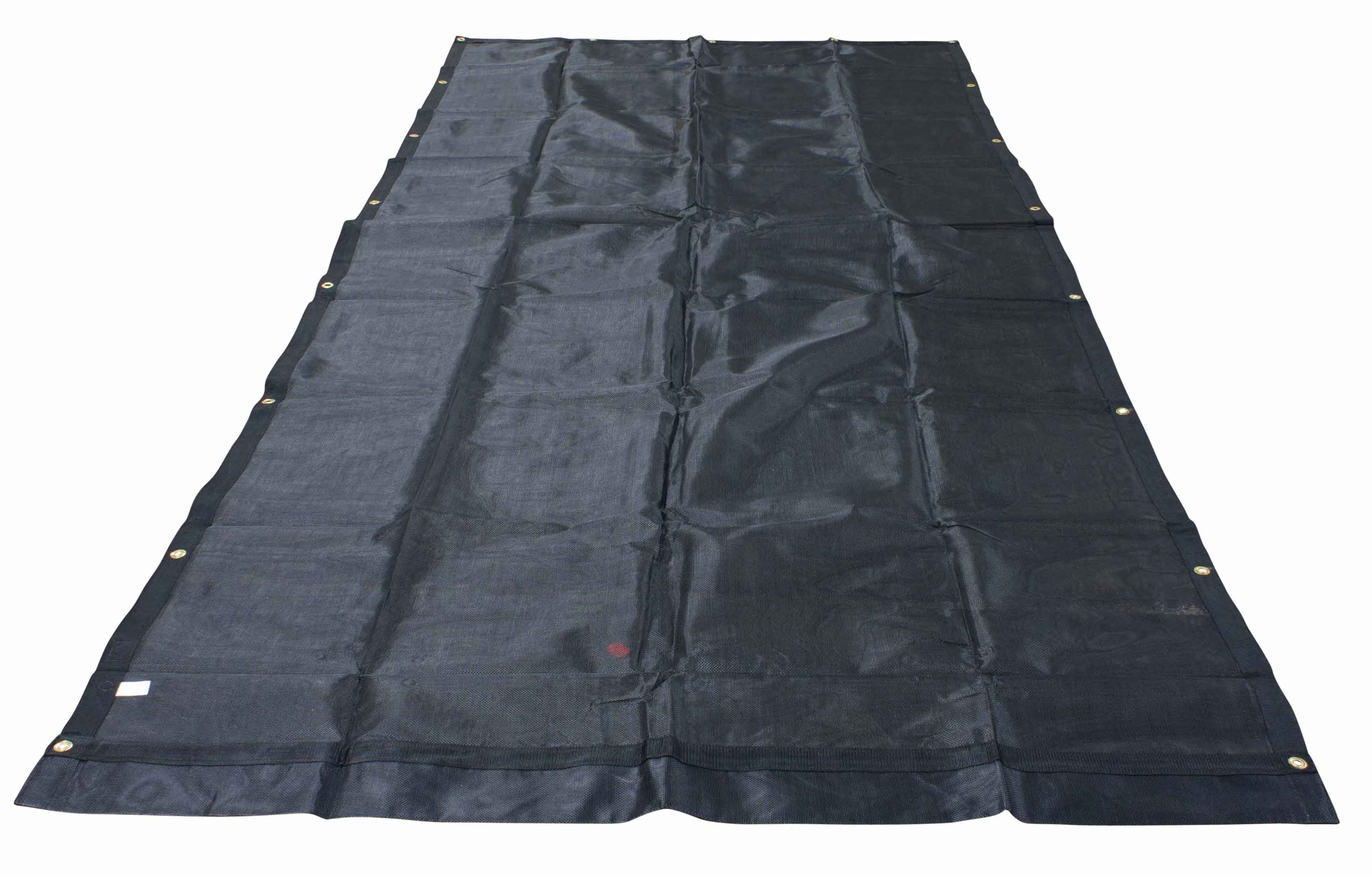 7'6" x 14' Dump Truck Vinyl Coated Mesh Tarps Cover with 5 Inch 18oz Double Pock