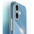 thumbnail image 3 of Allytechgroup for Apple iPhone 16 Case, Electroplating Design Shockproof Slim Fit Anti-Scratch Bumper Phone Case Cover for iPhone 16 for Women Men, Blue, 3 of 5