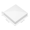 thumbnail image 2 of Minkissy 2Pack Tower-Style Fence Caps for Garden and Outdoor Use, 2 of 8