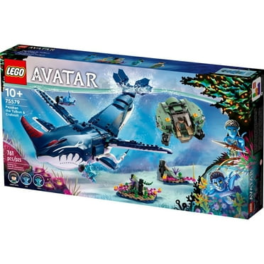 LEGO Avatar: The Way of Water Payakan the Tulkun & Crabsuit 75579, Building Toy Set, Movie Underwater Ocean with Whale-Like Sea Animal Creature Figure