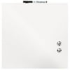 "Quartet Magnetic Dry Erase Board Tile, 14"" x 14"", White, Frameless"