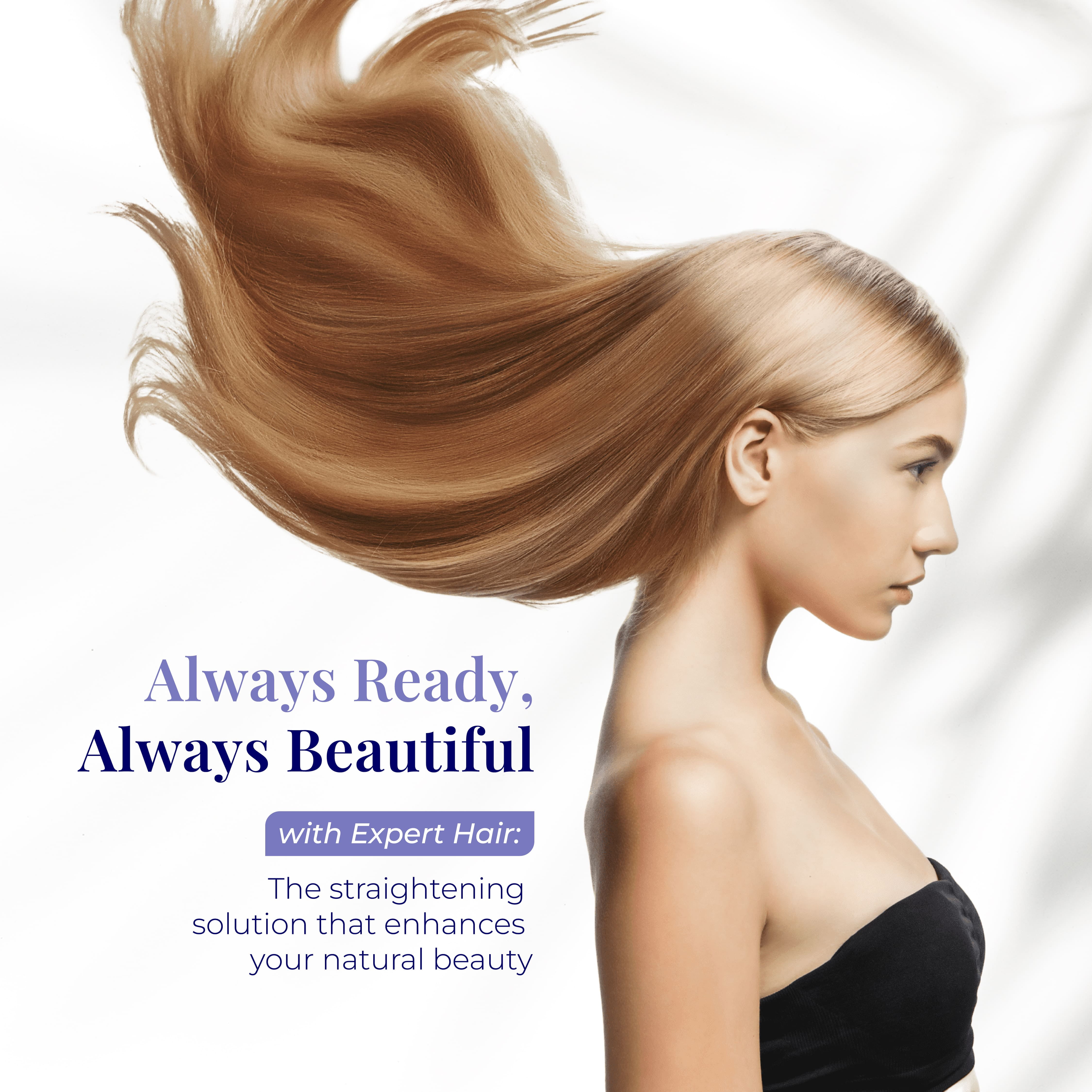 Expert Hair Platinum Blond, Hair Treatment- Straightening - Neutralize yellow tones -Queratina para Alisar el Cabello, Cirugia Capilar para el Cabello (1kg/35.3 oz)