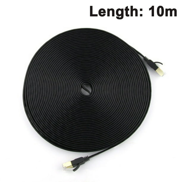 Cat 7 Ethernet Cable 50 ft, Shielded 10Gbps 600MHz, Support Cat 8