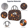 thumbnail image 4 of Womens Glowing Halloween Icons Pattern Lunch Box for Work,Insulated Lunch Bag for Women,Loncheras Para Mujer,Leakproof Adult Lunch Bag for Work,Beach,Travel,Picnic,Camping, 4 of 7