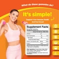 thumbnail image 3 of Natural Vitamin C Gummies for Adults - High Potency Vitamin C Immune Support Gummies - Ascorbic Acid Chewable Vitamin C Gummies Immune Booster for Adults with Potent Brain Vitamins Supplements, 3 of 10