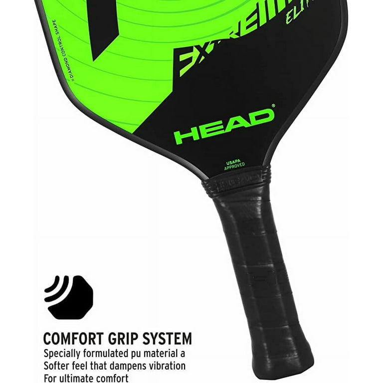 HEAD Extreme Elite Pickleball Paddle, Green, 7.8 Ounce