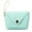 Green, variant on Wovilon Storage Trunk Storage Bags Makaron Purse Solid Candy Color Buckle Student Handbag