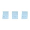 thumbnail image 1 of Langgg Extension Strap Bra Extenders 3 Rows 4 Hook Elastic Lingerie Intimates light blue 3Set, 1 of 6
