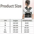thumbnail image 5 of Adjustable Back Posture Belt Office Home Gym Unisex, Back Straightener Posture Corrector, 5 of 5