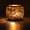 Amber, variant on PETGLE Glass Votive Candle Holder for Tealight, Romantic Mosaic Cracked Candle Holder, Candle Lamp Aromatherapy Candlescape Bowl for Valentine's Thanksgiving, Christmas Table Centerpiece, Party Decor