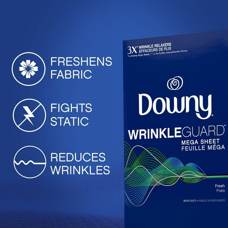 Downy Wrinkle Guard Dryer Sheets
