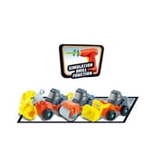 PlayWorld Toolbench Time! 3-in-1 Take-A Part Construction Toy Truck With Power Tool Bulldozer + Excavator + Roller
