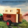 thumbnail image 4 of Juguete de Tractor de granja RC, camión de granja de juguete con Control remoto de 4 canales de alta simulación con carro, 4 of 8