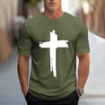 thumbnail image 5 of Fmbrln Mens Short Sleeve T-Shirts Fashion Casual Print Tees Summer Crew Neck Sports Tops, 5 of 5