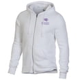 thumbnail image 2 of Men's Alternative Apparel White High Point Panthers Rocky Full-Zip Hoodie, 2 of 3