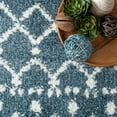 thumbnail image 3 of nuLOOM Barbara Moroccan Shag Area Rug, 4' x 6', Light Blue, 3 of 4