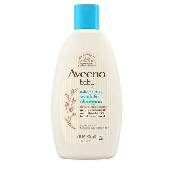 AVEENO Baby Wash and Shampoo 8 oz