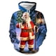 thumbnail image 1 of Nueva Navidad con capucha para hombres 3d estampado de Papá Noel sudaderas con capucha Otoño Invierno sudadera de manga larga Casual Top ropa de gran tamaño para hombres, 1 of 4