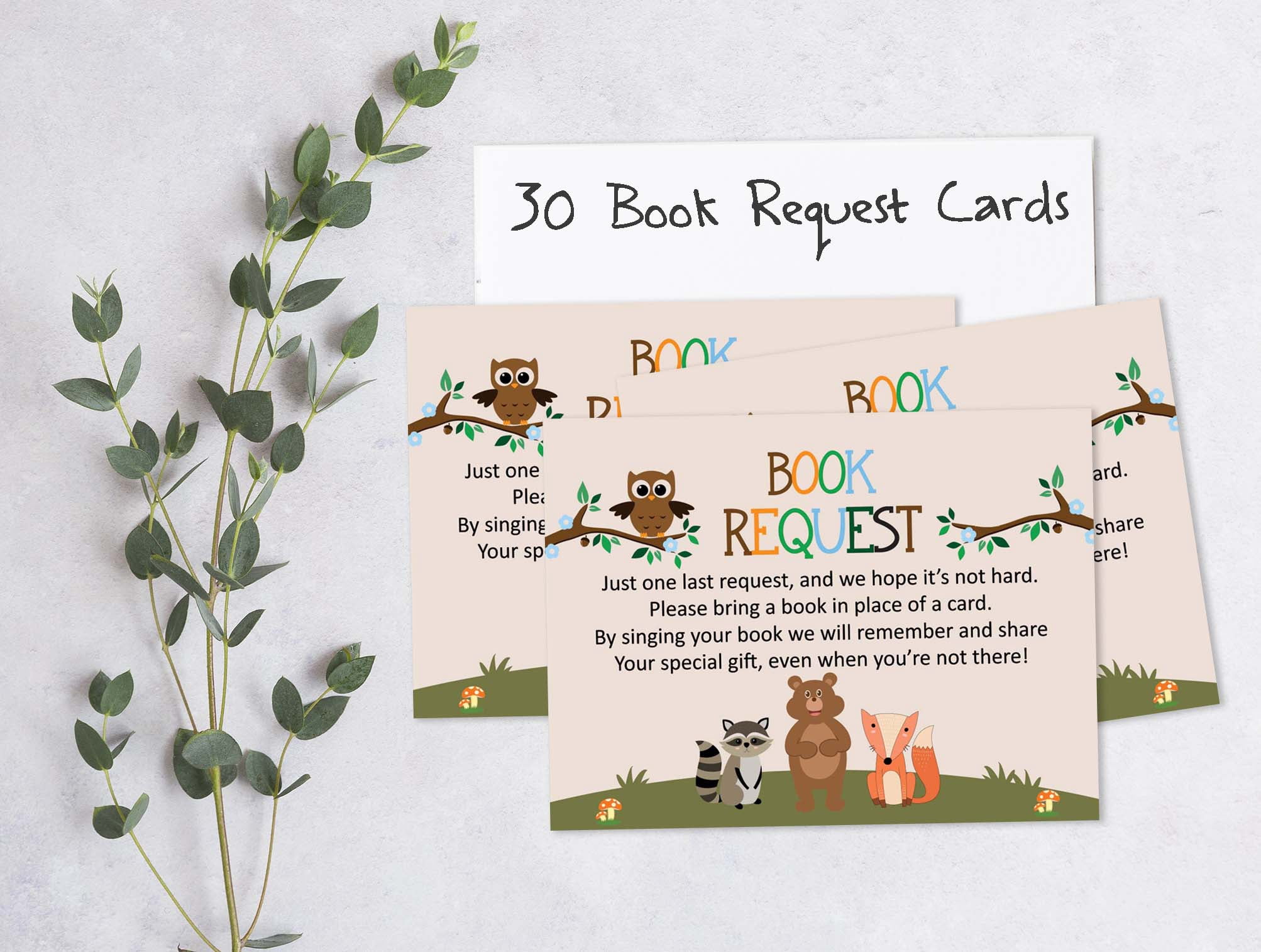 Inkdotpot Set Of 30Jungle Animals Baby Shower Invitations-Diaper Raffle Tickets And Baby Shower Book Request Cards Gender Neutral Invites Its A Boy Its A Girl