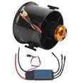 thumbnail image 2 of Conjunto de ventilador con conductos edf de motor de 2600kv, Motor Qx de alta dureza 70 mm conjunto edf estable de alta eficiencia para avión rc, 2 of 7