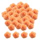 thumbnail image 2 of Mini cabezas de rosas artificiales, cabezas sin para mesa, cajas de regalo DIY, decoración Naranja BLESIY Pequeñas cabezas de rosas, 2 of 6