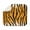 Tribal Tig, variant on Bohemian Boho Kitchen Drying Mat - Super Absorbent Microfiber Dish Drying Pad with Boho Theme - Foldable Heat Resistant Countertop Mat for Dishes 18"x16"