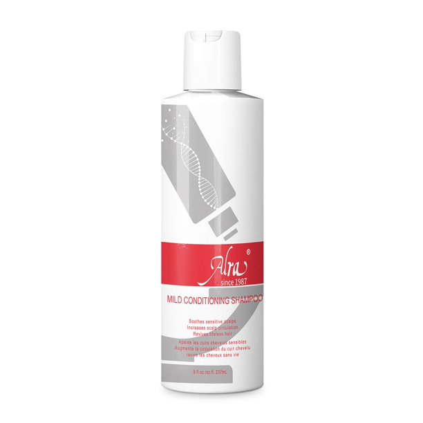 Alra - Champú acondicionador suave - Limpiador y acondicionador suave para pacientes con cáncer durante y después de la radiación y la quimioterapia - Mejora el cabello frágil - Promueve el crecimient