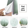 thumbnail image 4 of Peel and Stick Wallpaper Canvas Misty Pine Forest Modern Art Wall Mural Decor Self Adhesive and Removable 69in x 98in, 4 of 6