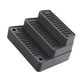 thumbnail image 3 of Rampa para caja de arena automática para gatos, escalera para arena para gatos, almohadilla lavable, extraíble con filtro, estribo de 3 escalones para Gris oscuro, 3 of 8