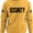 Gold, variant on NYC FACTORY Security Hoodie with US Flag Sleeve Prints, Black US, Alpha, 3X-Large, Regular, Regular, Black