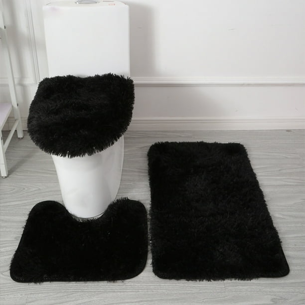 Alfombra de Baño Xihbxyly Dia Del Primer Ministro 3 Piezas Antideslizante Súper Suave Absorbente