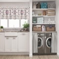 thumbnail image 3 of LALILO Kitchen Curtain Valance Colorful Tribal Aztec Ethnic Rod Pocket Window Curtain 52"x 18" Set of 2, 3 of 7