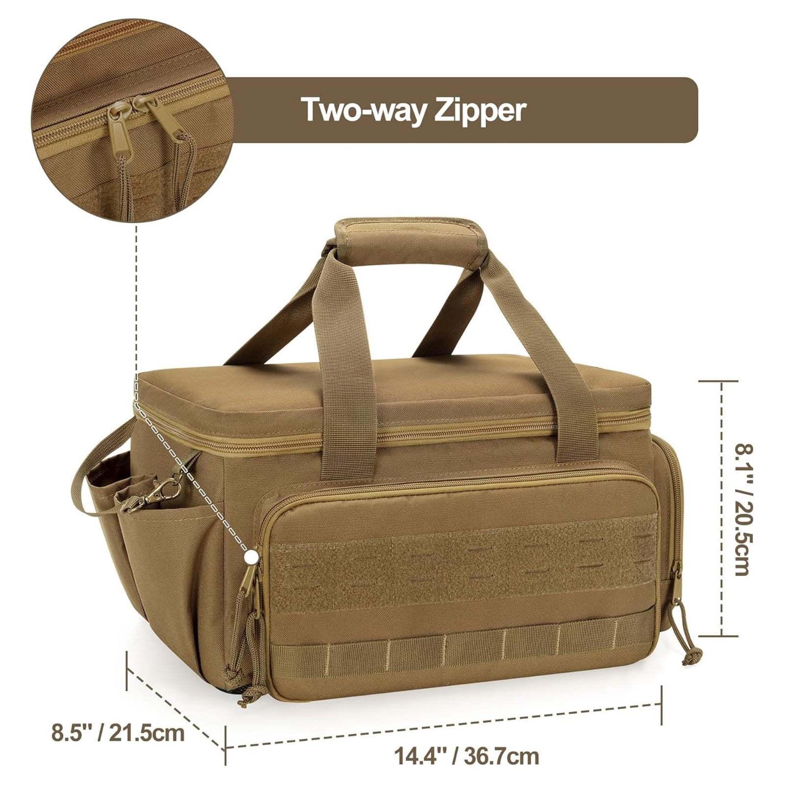 Convenient Tool Carriers with Stable Construction Work Bag Suitable for Electricians Mechanics and Maintenance Workers