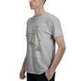 thumbnail image 4 of Silly Goose On The Loose Men's Basic Short Sleeve T-Shirt Gray 3X-Large, 4 of 5