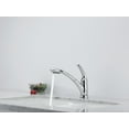 thumbnail image 3 of Delta Signature Pullouts Single Handle Pull-Out Water-Efficient Kitchen Faucet, Chrome, 3 of 7