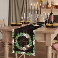 thumbnail image 2 of Table Runners 90 Inches Long Dress Scarves, Spring Botanical Farmhouse Coffee/Dining/Kitchen Table Runner for Living Room, Garden Birds Floral Leaves Brown Wood 13x90 Inch, 2 of 9