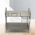thumbnail image 3 of lionlar Doll Bunk Furniture Toy Bunk Beds Stackable for Crafts DIY Model Argent, 3 of 9