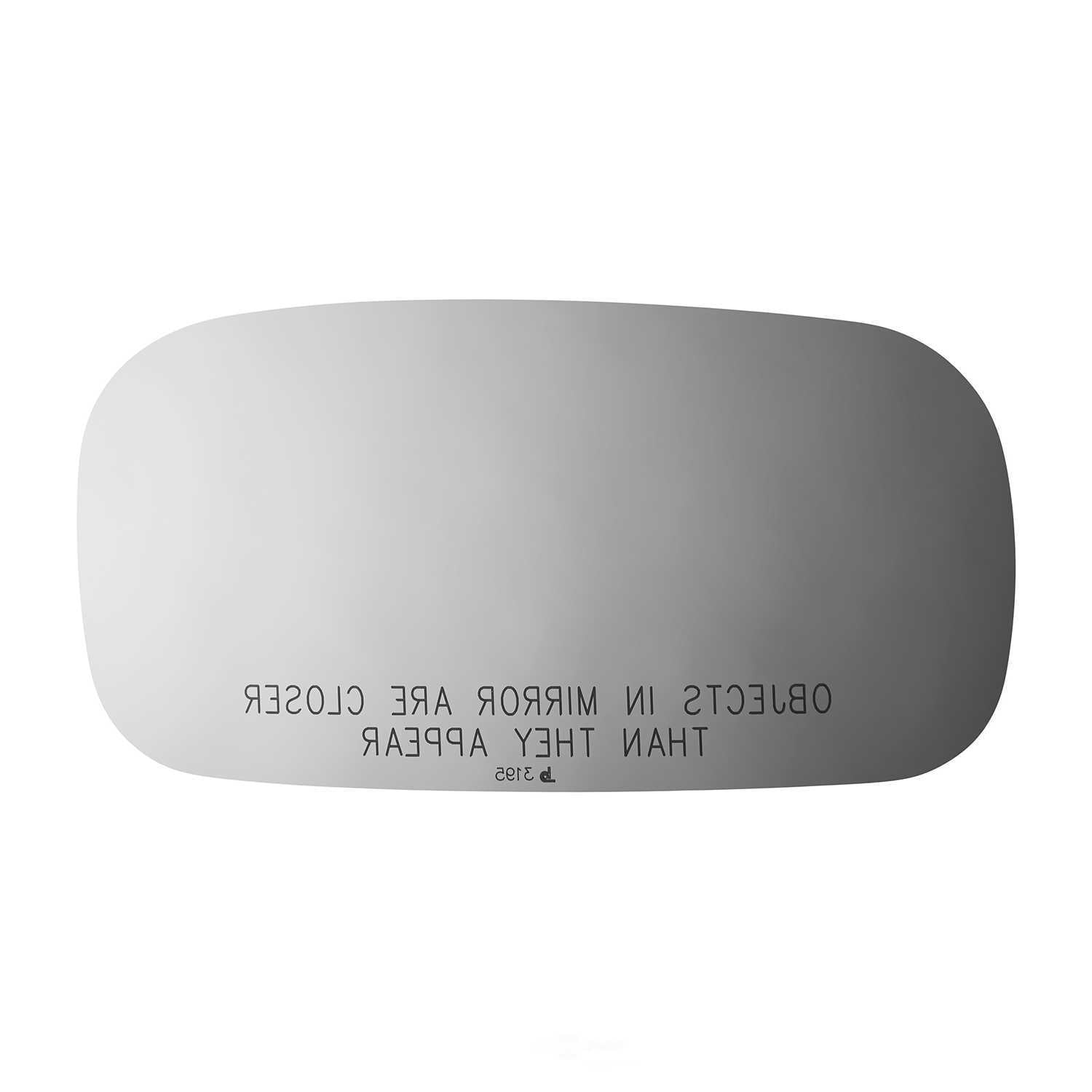Burco Side View Mirror Replacement Glass - Clear Glass - 3195