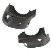 TAPDRA Black Steering Column Cover for Silverado Tahoe Yukon Sierra 2003 2006 Automatic Tilt Steering 26089140