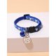 thumbnail image 1 of 1pc Adjustable Cartoon Cat Pattern Quick Release Safety Breakaway Pet Collar For Cat And Dog For Decoration, 1 of 3