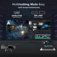 thumbnail image 5 of Z-Edge UG34 34 Ultrawide 2K Curved Gaming Monitor with 165Hz Refresh Rate, 21:9 Aspect Ratio, 1ms MPRT, 3440x1440 Resolution, 1500R Curvature, VA Panel, 178 Viewing Angles, AMD Freesync, 5 of 5