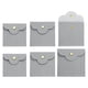thumbnail image 1 of Uxcell 6 Pcs Mini Bolsa de Joyería, Pequeñas Bolsas de Joyería de Microfibra Suave, Bolsa de Almacenamiento de Regalo para Joyería de Viaje para Mujeres Anillos Collar Pulsera, Gris, 1 of 7