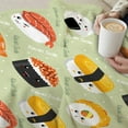 thumbnail image 4 of Cute Sushi Kawaii Flannel Throw Blanket Warm Cozy Soft Cartoon Food Print Blankets for Bed Couch Sofa Room Decoration Gifts 80\u201d×60\u201d Large for Adult, 4 of 6